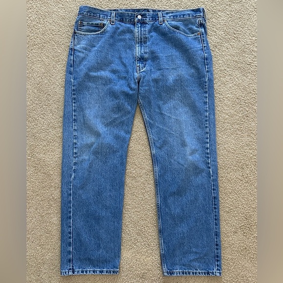 Levi's Other - Levi’s 505 Men’s 42x32 Regular Fit Medium Wash Jeans
